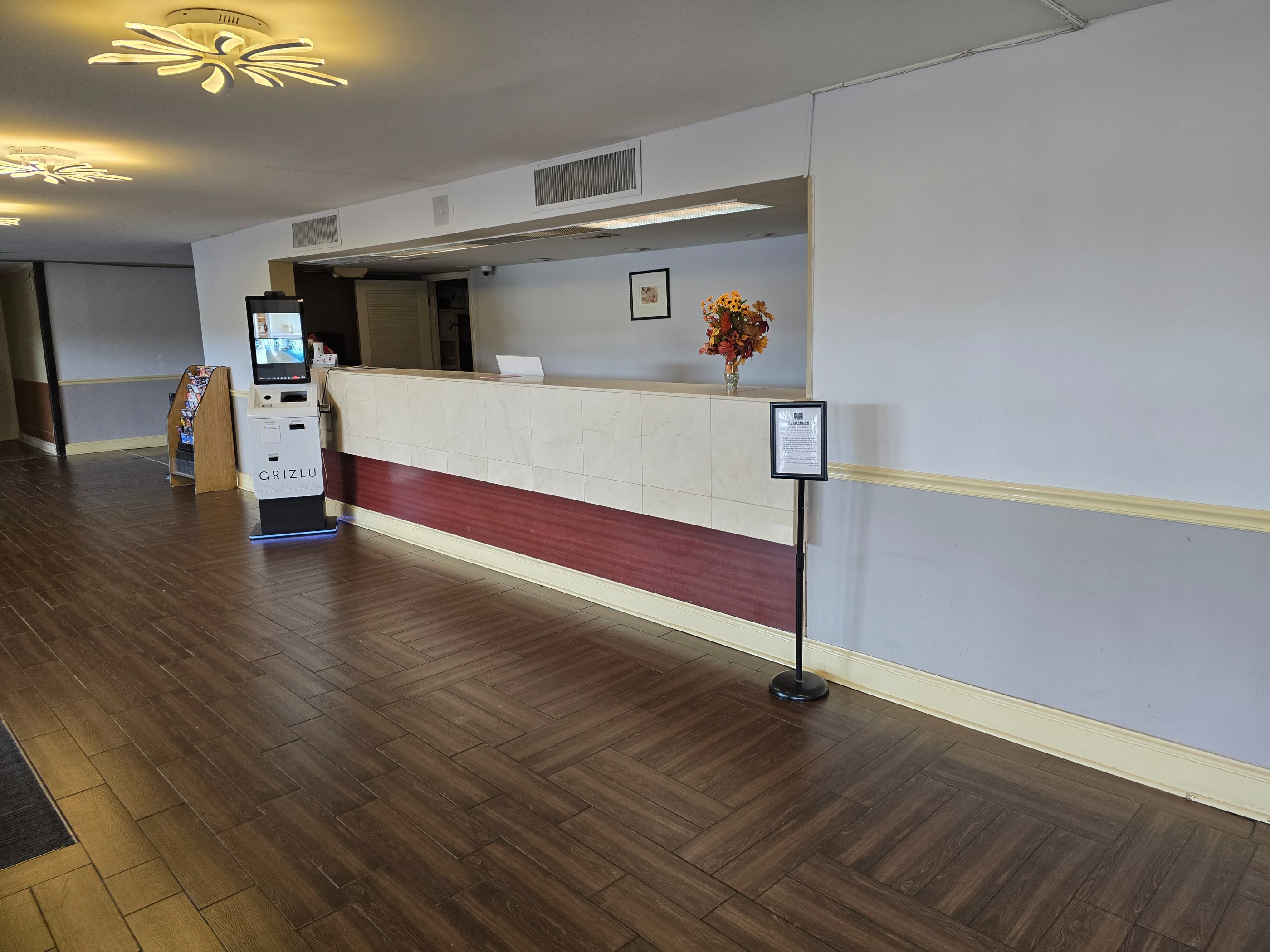 24 Hour Front Desk and Guest Services Kiosk at Jackson Hotel & Convention Center