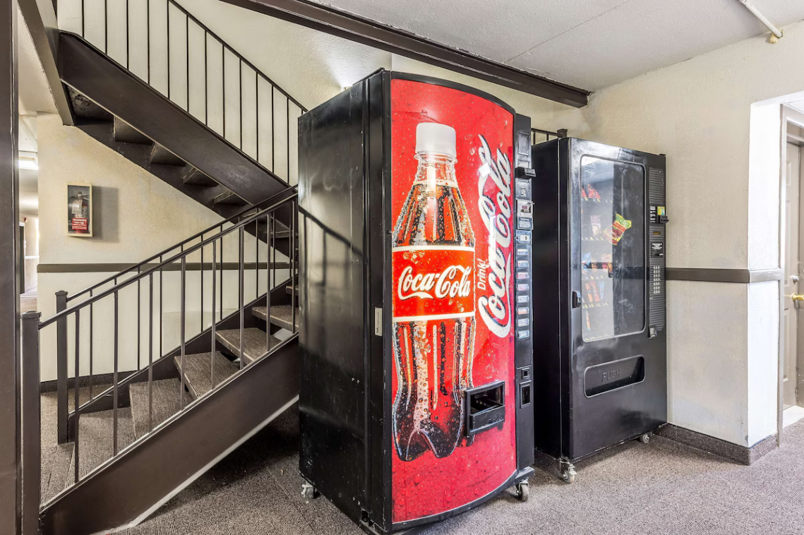 Vending Machine at Royal Inn Indianapolis